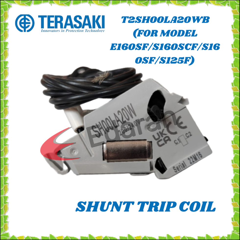 terasaki shunt trip coil